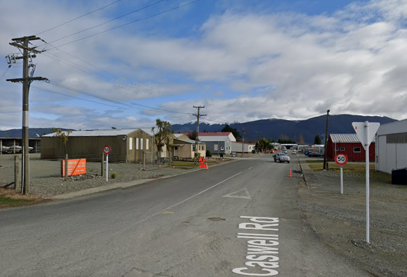 The loud boom was heard near Caswell Rd. Photo: Google Maps 