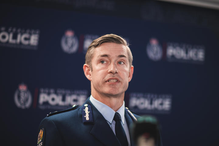 Police Commissioner Andrew Coster. Photo: RNZ