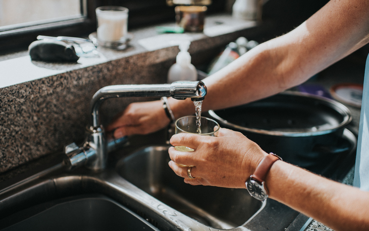 Water drinking tap Getty