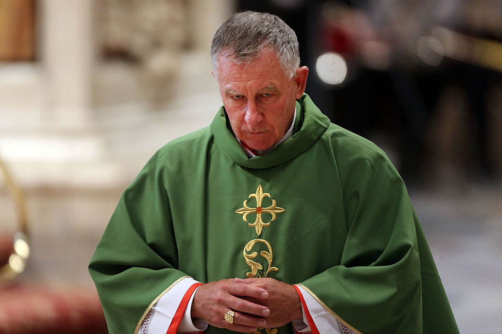 Cardinal John Dew. Photo: Getty