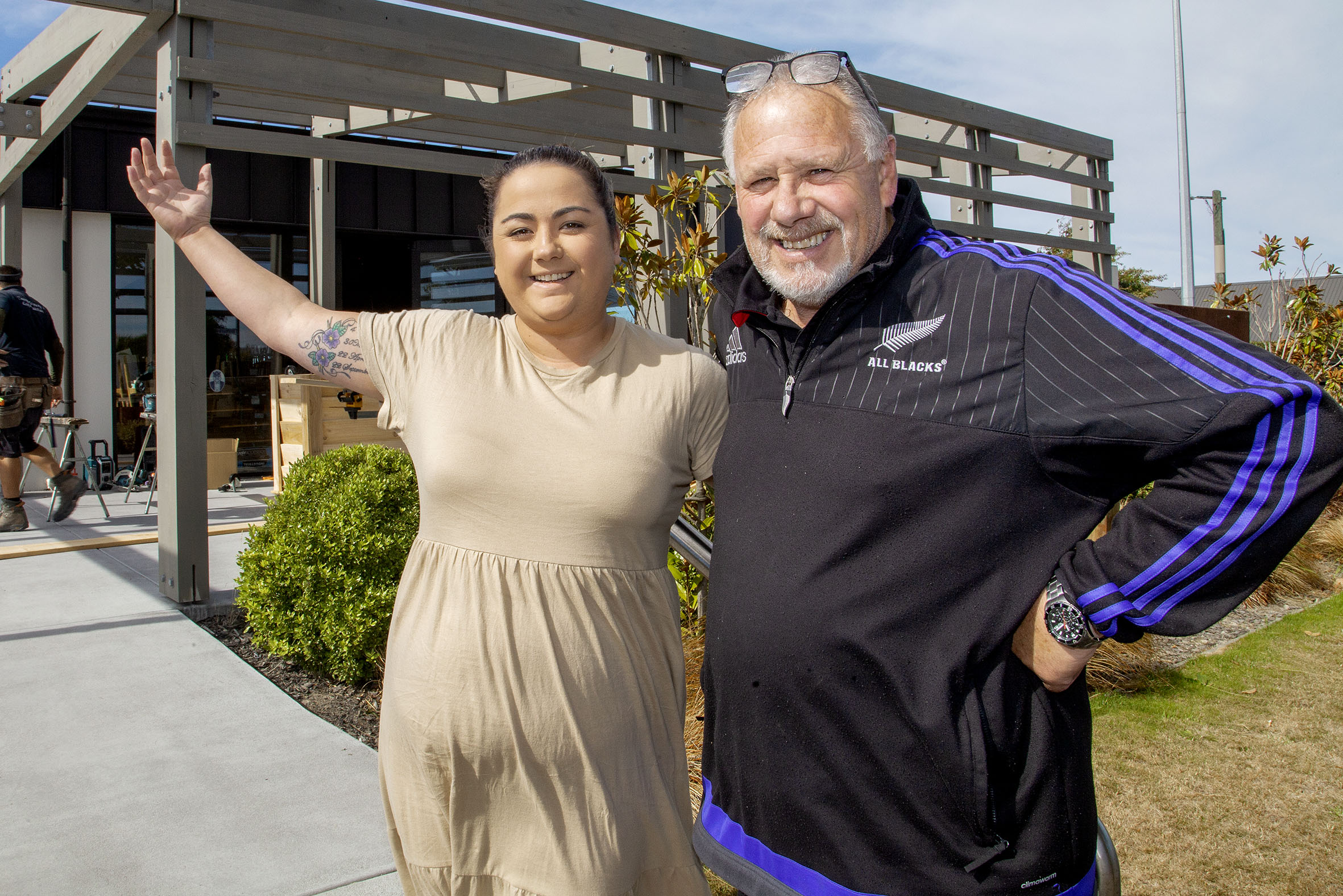 Chrystal Boyne and Craig Bradford. Photo: Geoff Sloan