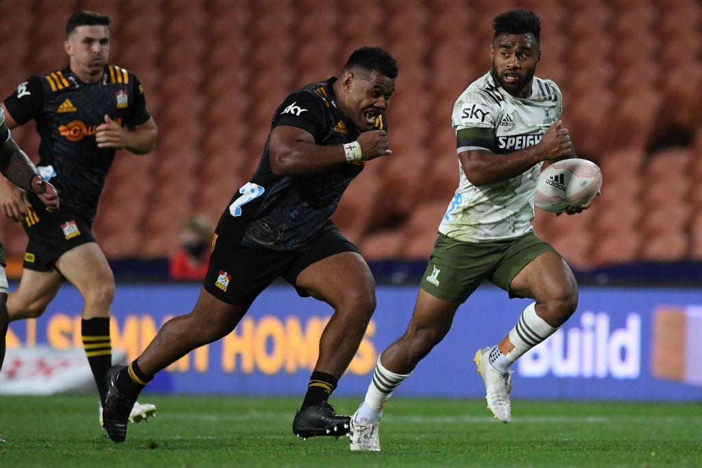 Jona Nareki scored three tries and was simply electric all night. PHOTO: GETTY IMAGES
