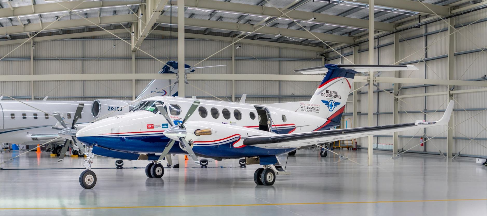 The NZFD plane. Photo: Williams Corporation / NZDF