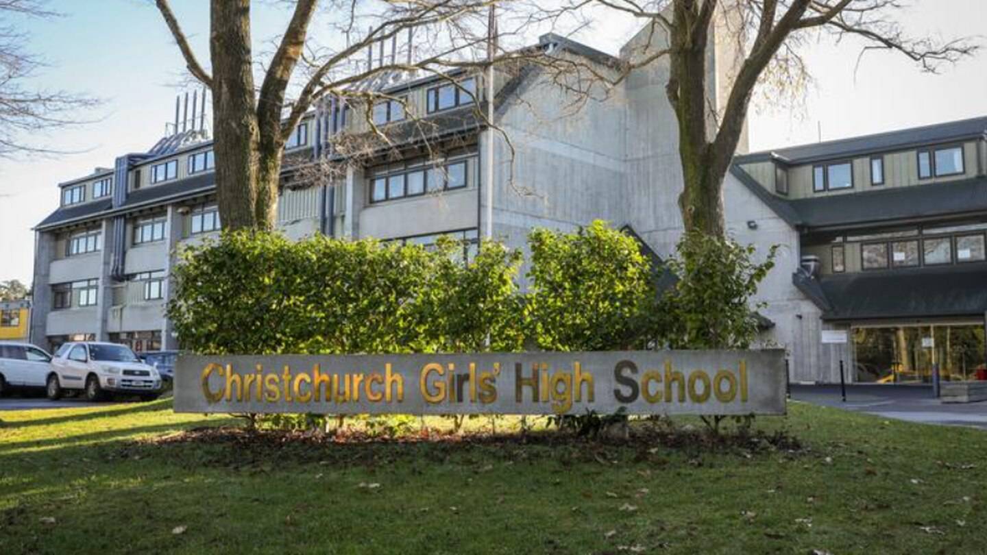 Christchurch Girls' High School. Photo: Supplied