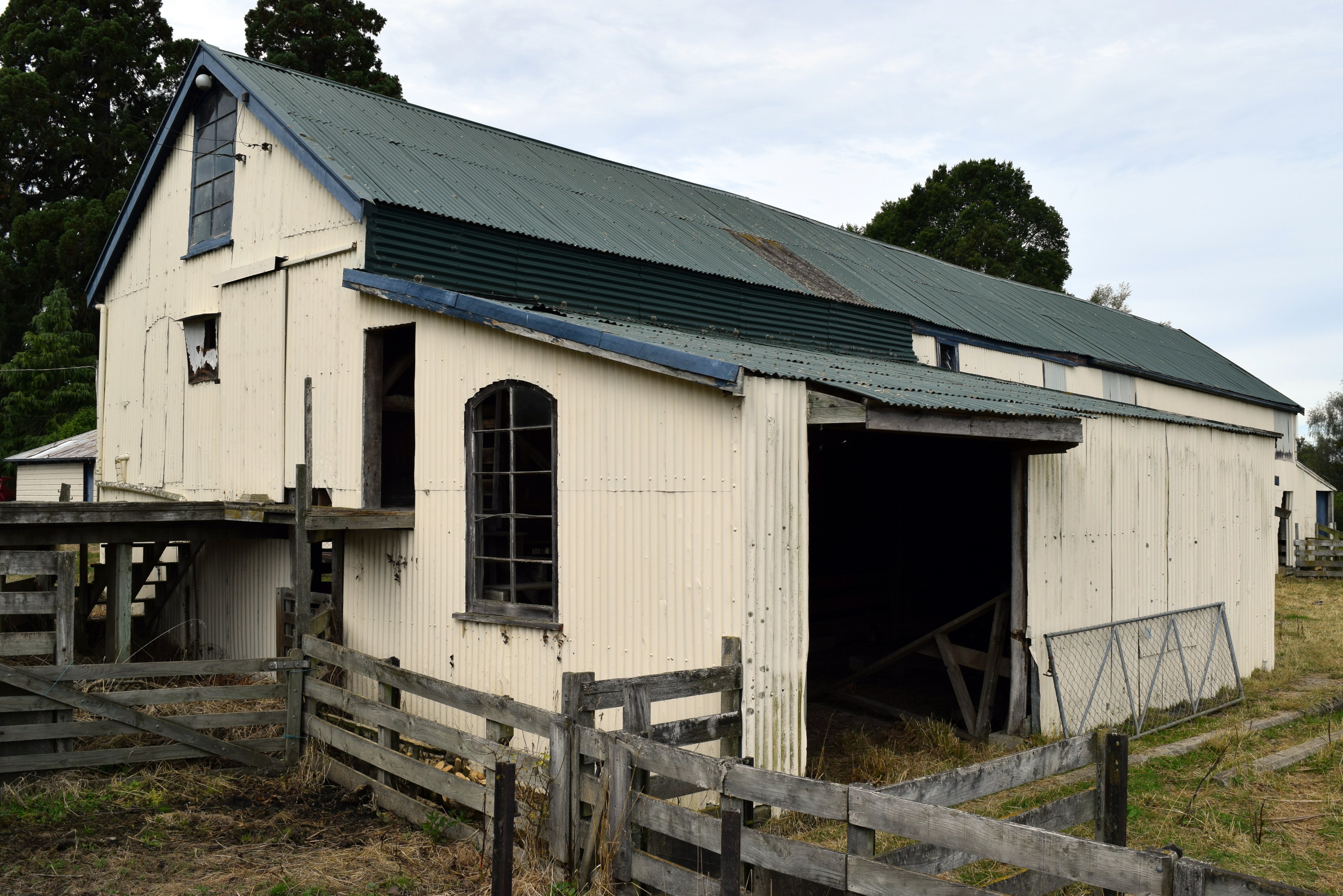 The woolshed on Salisbury Estate in North Taieri. Photo: Shawn McAvinue The woolshed on Salisbury Estate in North Taieri. Photo: Shawn McAvinue