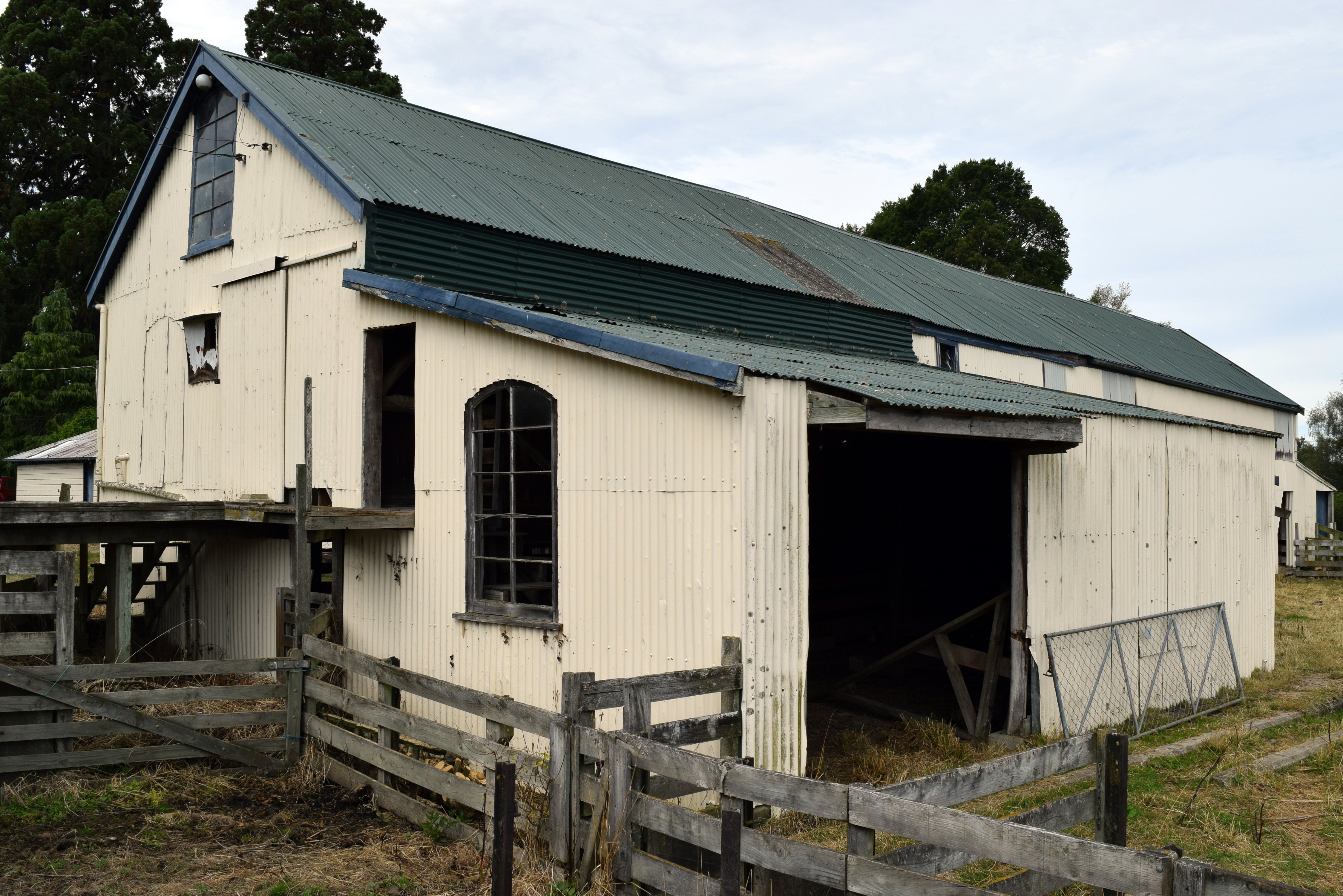 The woolshed on Salisbury Estate in North Taieri. Photo: Shawn McAvinue