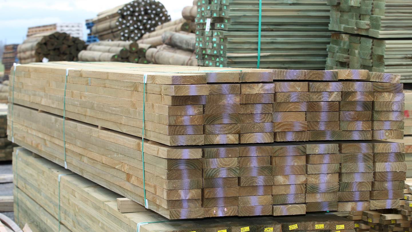 Carter Holt Harvey's decision to cut timber supplies for three hardware and building supplies...