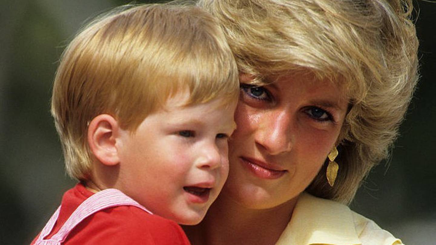 Harry revealed to Oprah he was only able to flee the royals thanks to Diana's inheritance. Photo:...