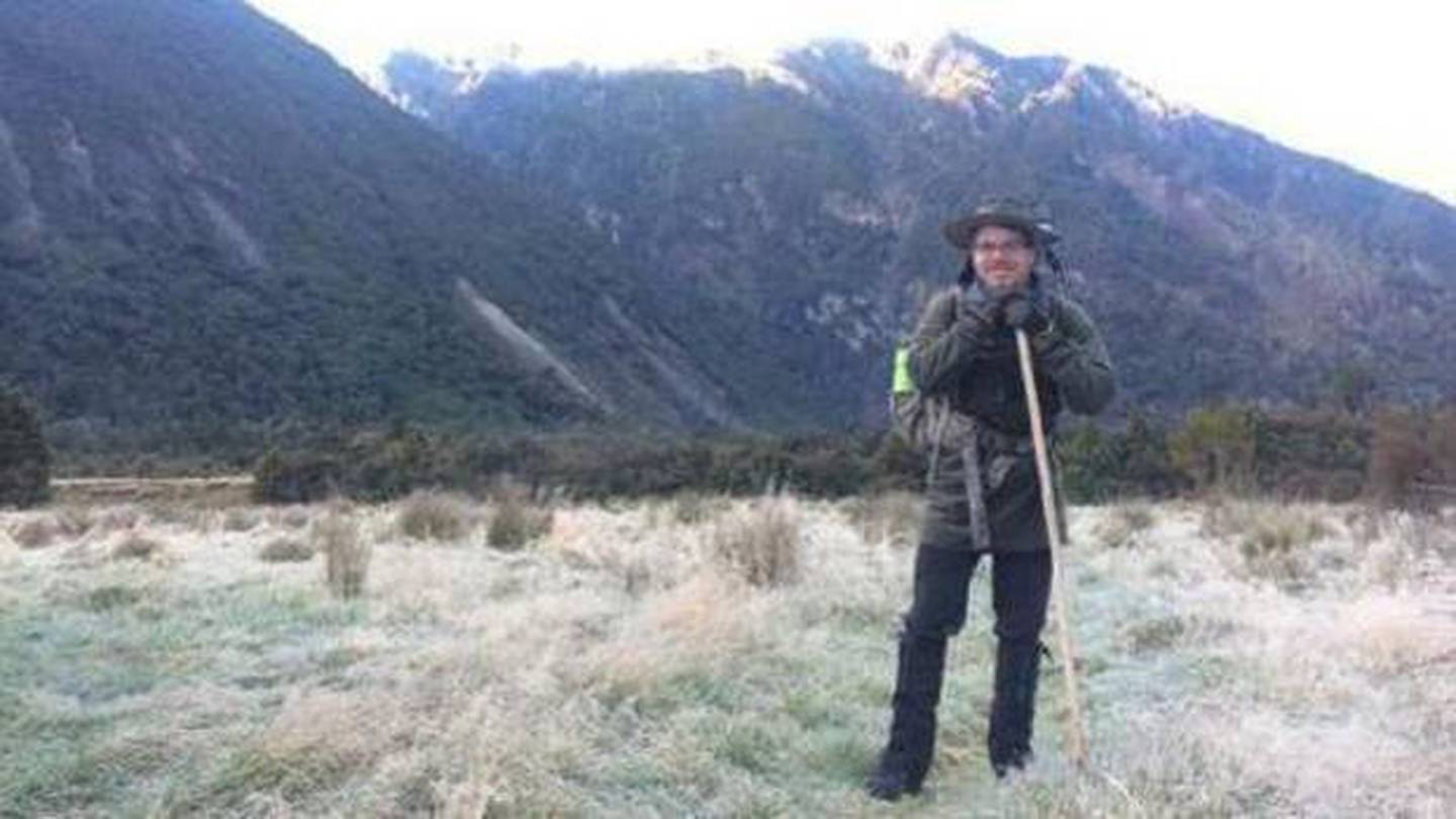 Swedish hunter Hans Christian Tornmarck was due out of Karangarua on May 17, 2017, but has never...
