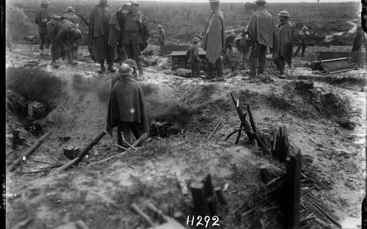 Captain Ernest Charles Parry was killed on 16 October, 1917 at the Battle of Passchendaele. Photo...