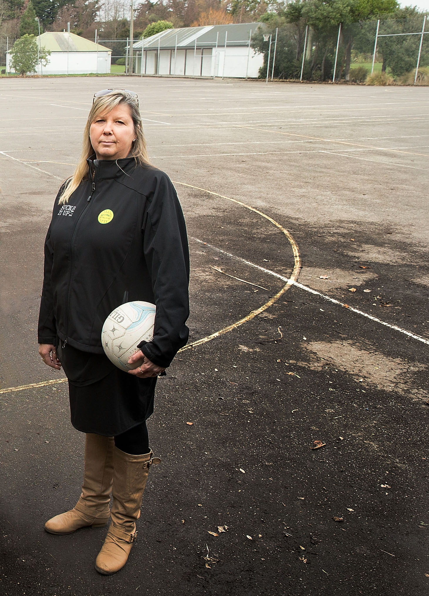 Belfast Netball Club president Karen Ellis. Photo: Martin Hunter