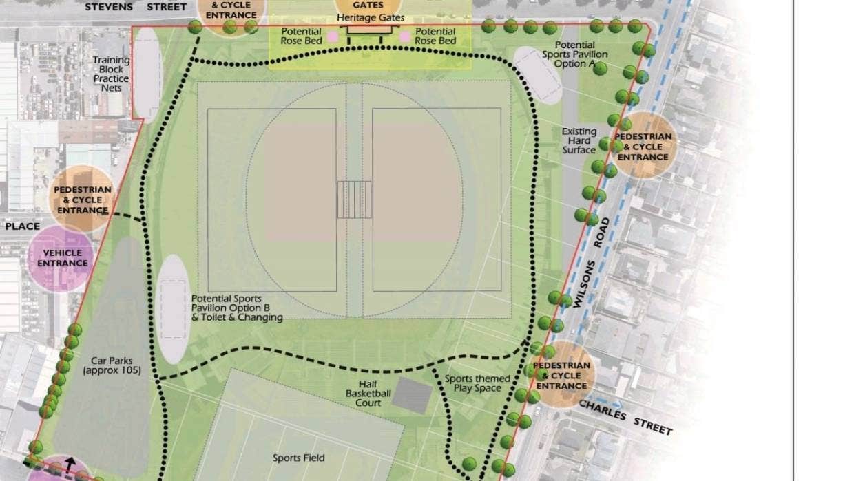 Christchurch City Council's proposed plan to redevelop the site. Image: CCC