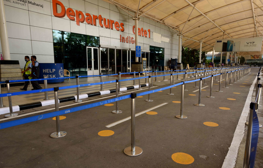 Mumbai Airport. Travel from India to New Zealand has been temporarily suspended from April 11...