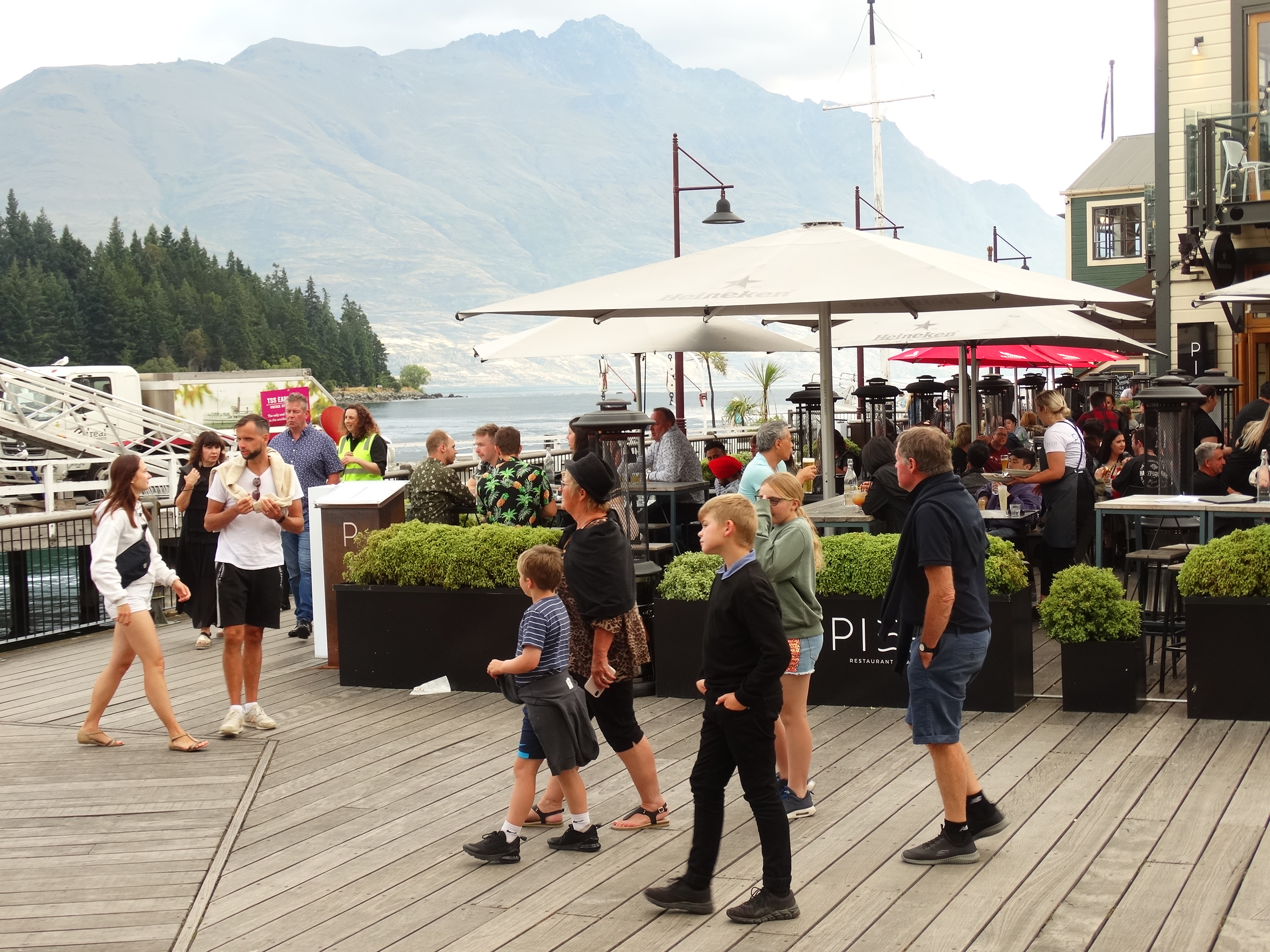 Queenstown is enjoying a flood of much-needed school holiday visitors this week. PHOTO: GUY...