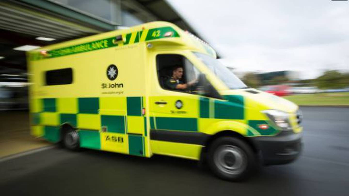 Patients are being forced to wait in the back of an ambulance after arriving at some hospital...