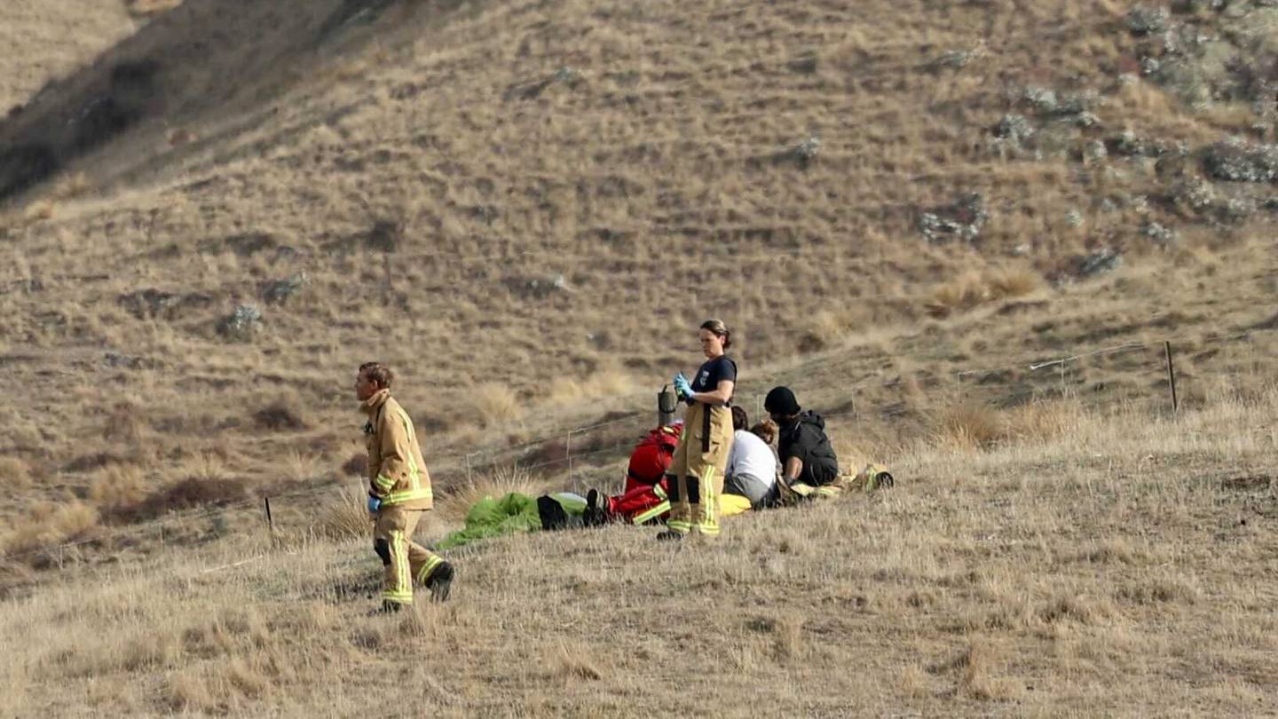 Police are responding to reports of a paraglider crash in Canterbury. Photo: George Heard