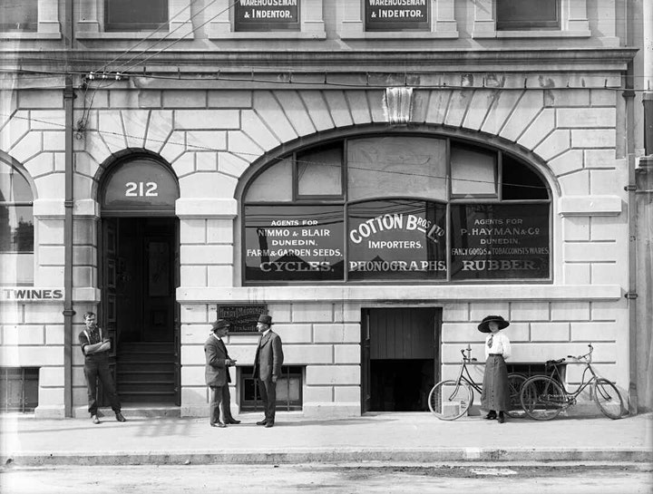 The NG building in Christchurch in the early 1900s. Photo: Supplied