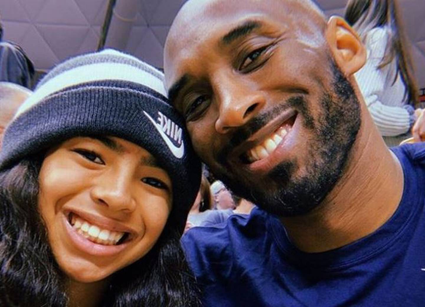 Kobe Bryant and his daughter Gianna were killed in the helicopter crash. Photo: supplied