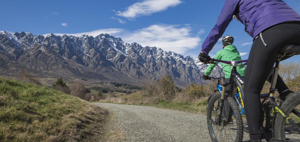 Tourism Minister Stuart Nash says work on new and upgraded cycle trails in Queenstown, Arrowtown...