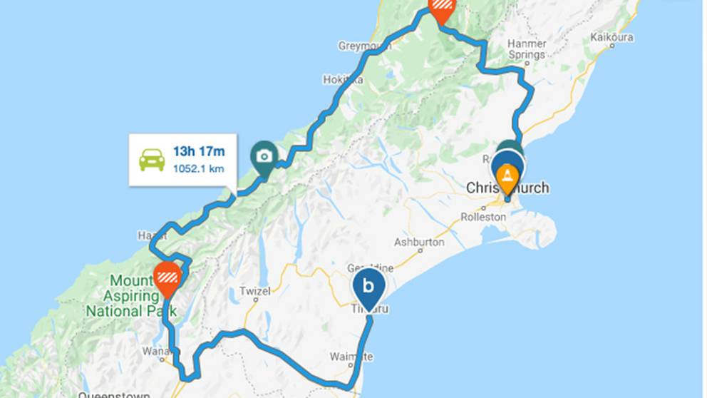 Fancy a trip from Christchurch to Timaru? It would have taken you 13 hours on Tuesday morning,...