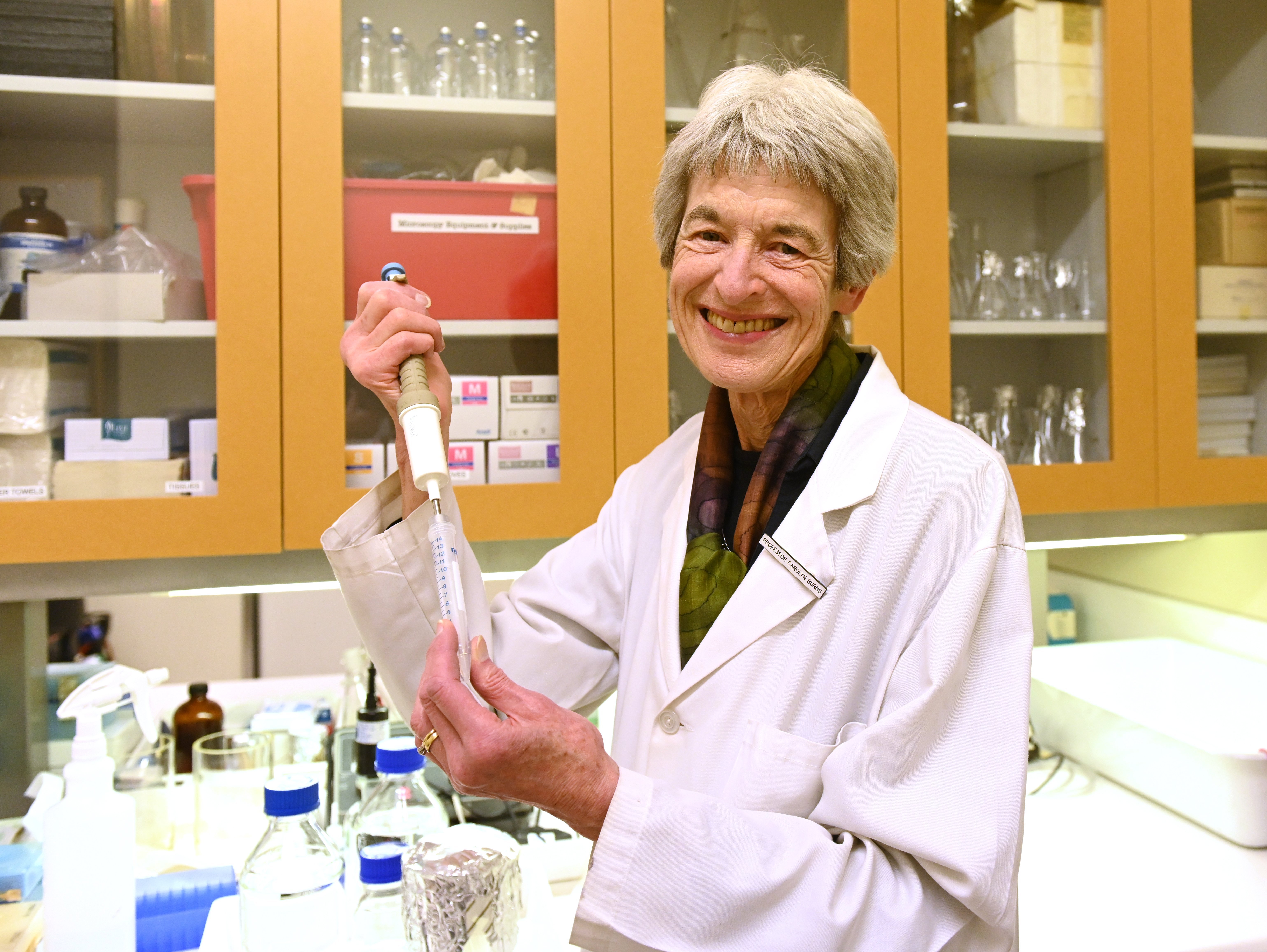 Dame Carolyn Burns, of the University of Otago zoology department. PHOTO: LINDA ROBERTSON