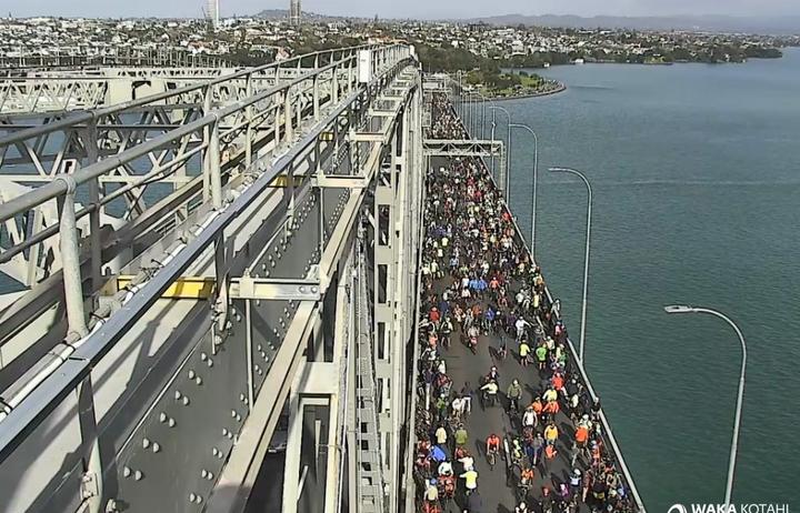 More than 1000 cyclists forced their way onto the Harbour Bridge last week, closing two...