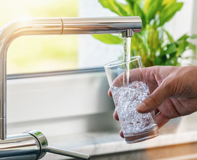 Glass water tap getty