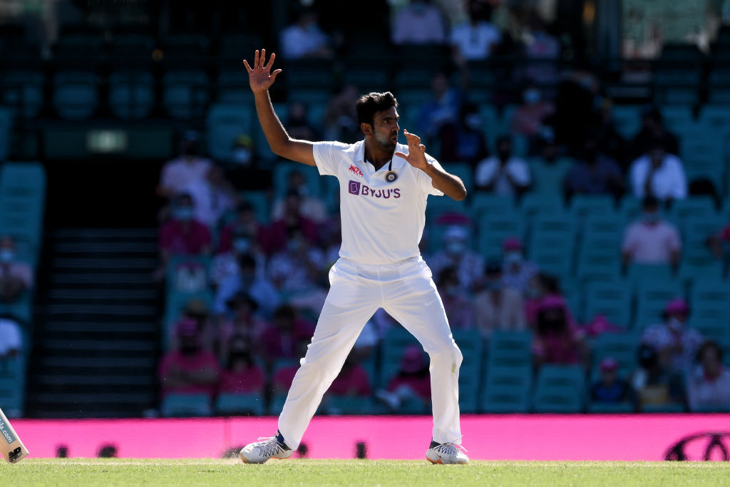 India's Ravichandran Ashwin. Photo: Getty