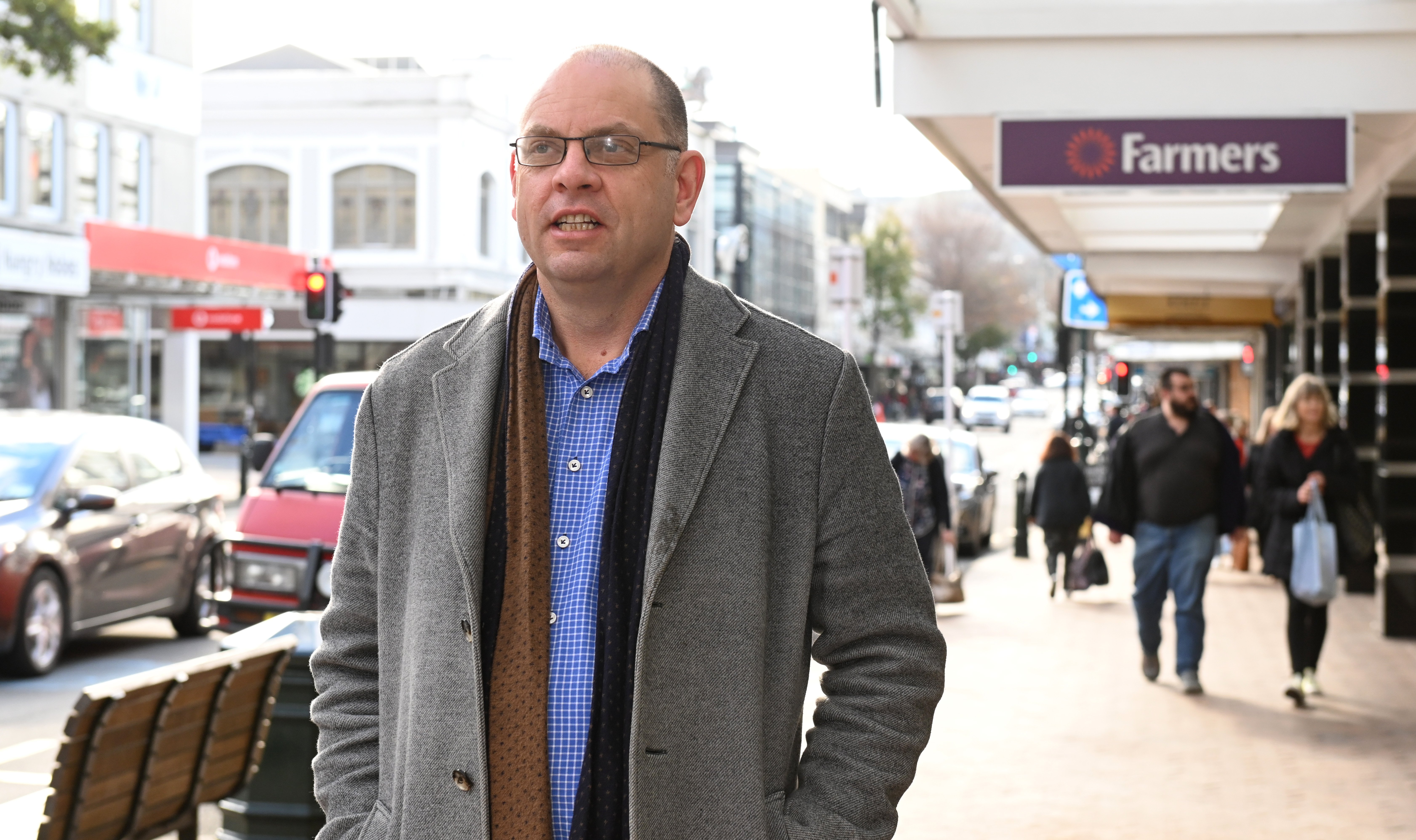 Retail New Zealand chief executive Greg Harford says changes to George St need to be manageable....