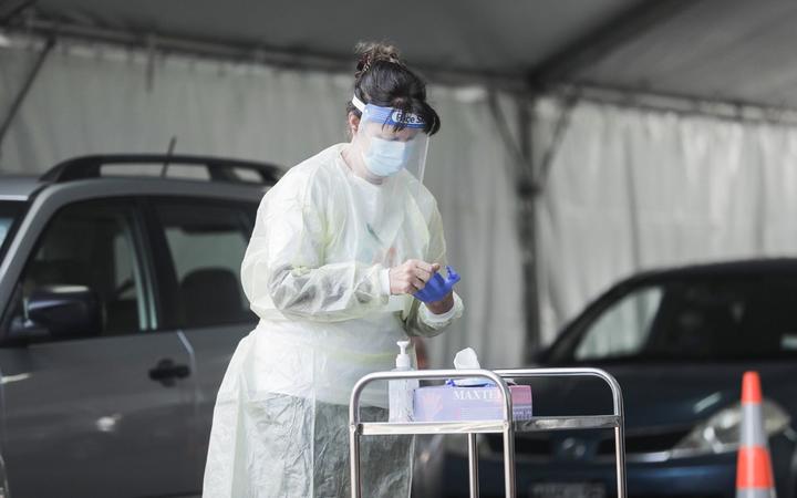 Thje Hataitai Park Covid-19 testing centre has been busy since the infected Australian tourist's...