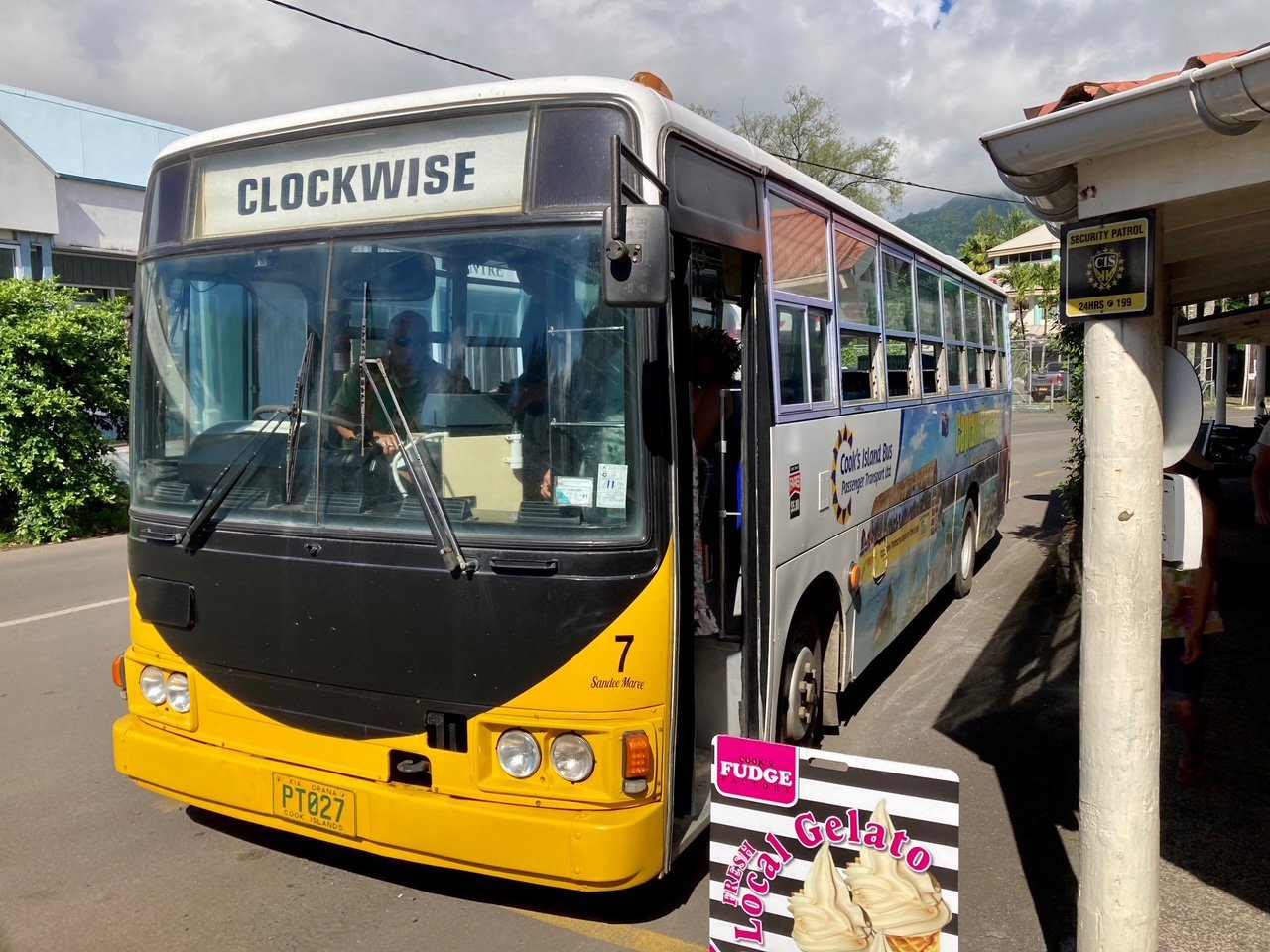 The "clockwise" bus around the island.
