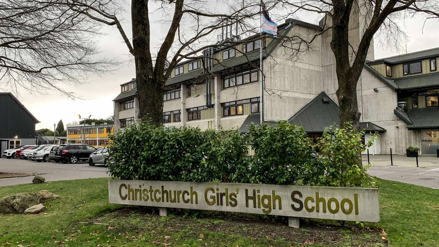 Christchurch Girls' High School. Photo: Kurt Bayer