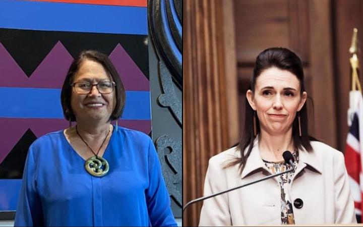 Te Kōhao Health managing director Lady Tureiti Moxon and Prime Minister Jacinda Ardern. Photo:...