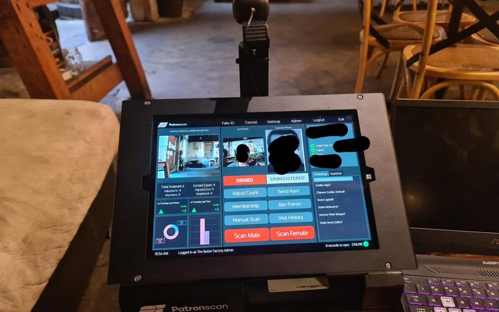 Whangārei bar The Butter Factory owner Luke Revell says the Patronscan system will be used on...