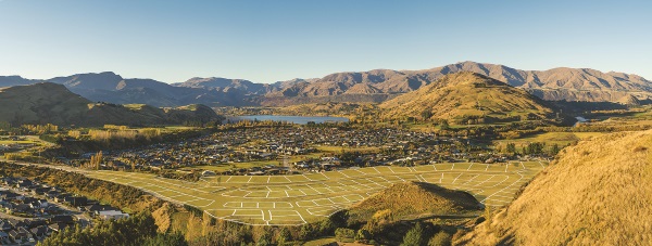 The location of Queenstown's newly-released Kawarau Heights subdivision. Photo: Mountain Scene