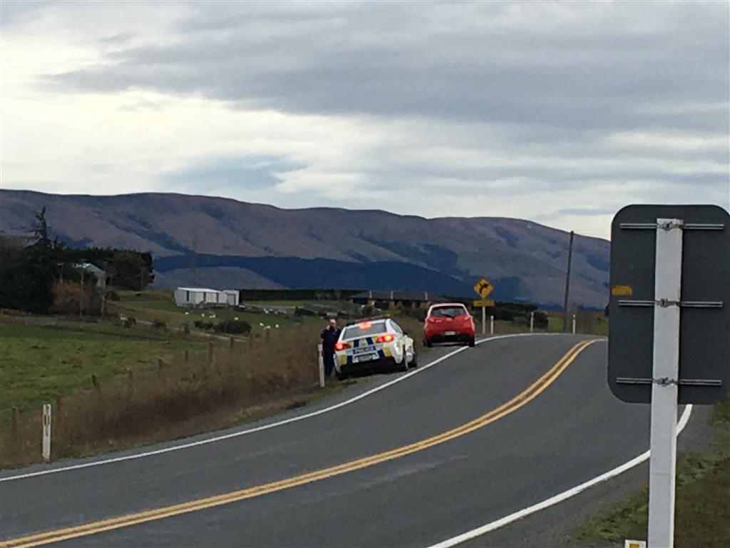 The car was abandoned on the side of State Highway 1. Photo: Richard Davison