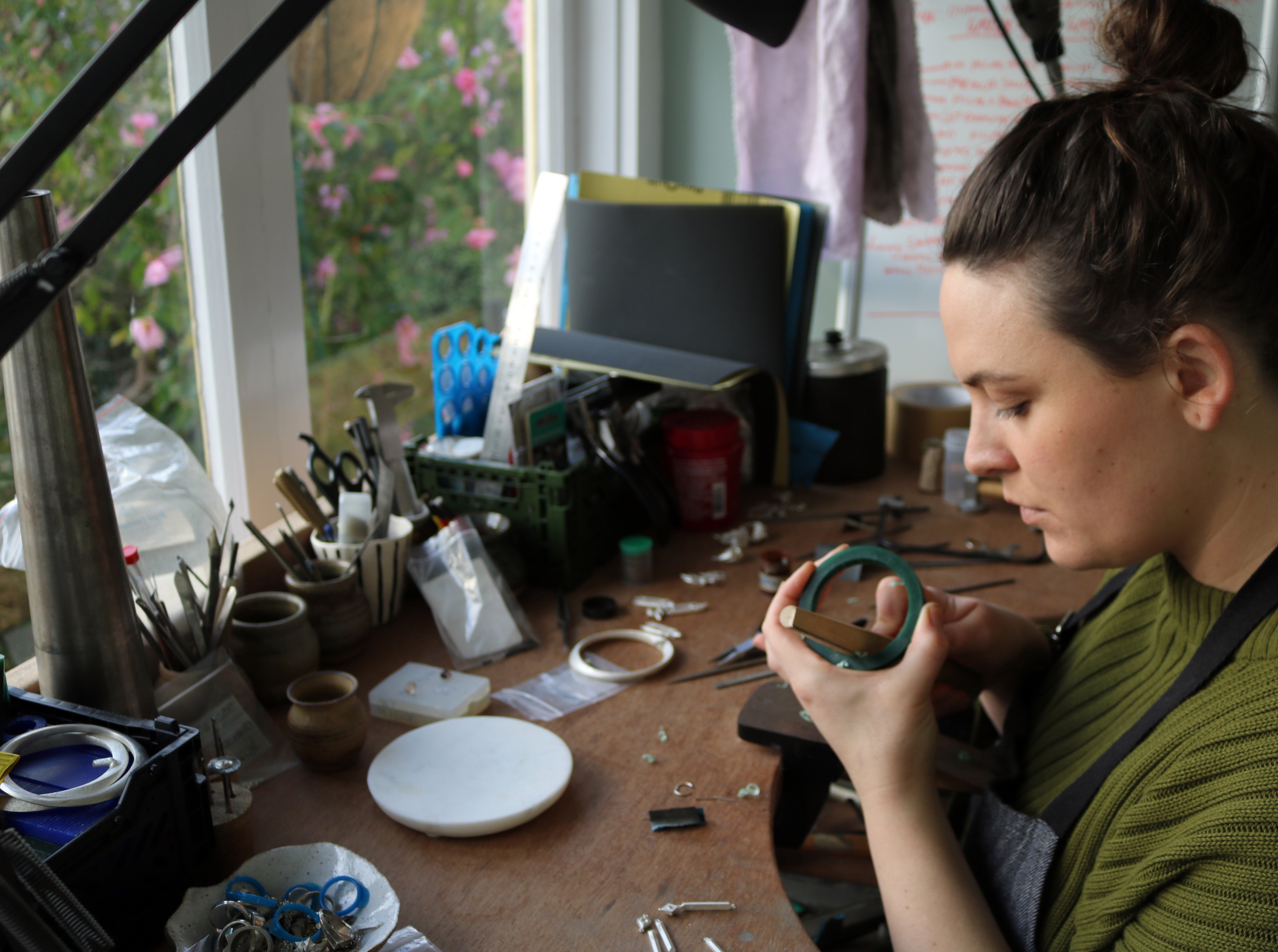Dunedin-based jewellery designer Holly Howe.