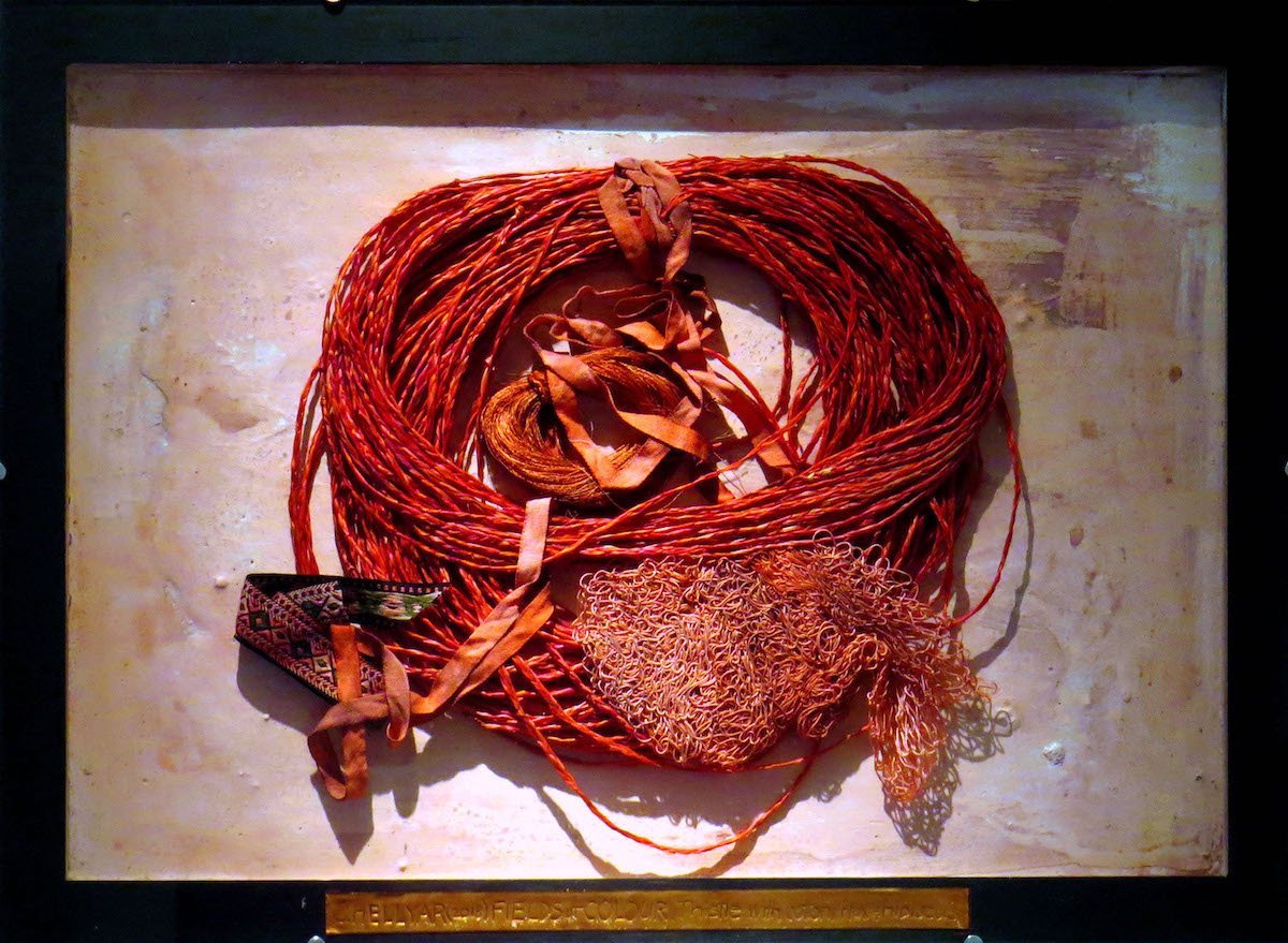 Thistle - Dye with Cotton, Flax, and Hibiscus, by Christine Hellyar. Image: supplied
