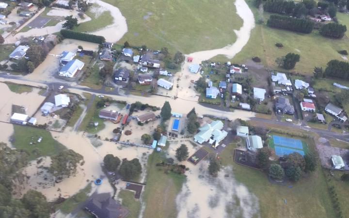A council photo shows the extent of damage to properties in Marlborough district. Photo: SUPPLIED...