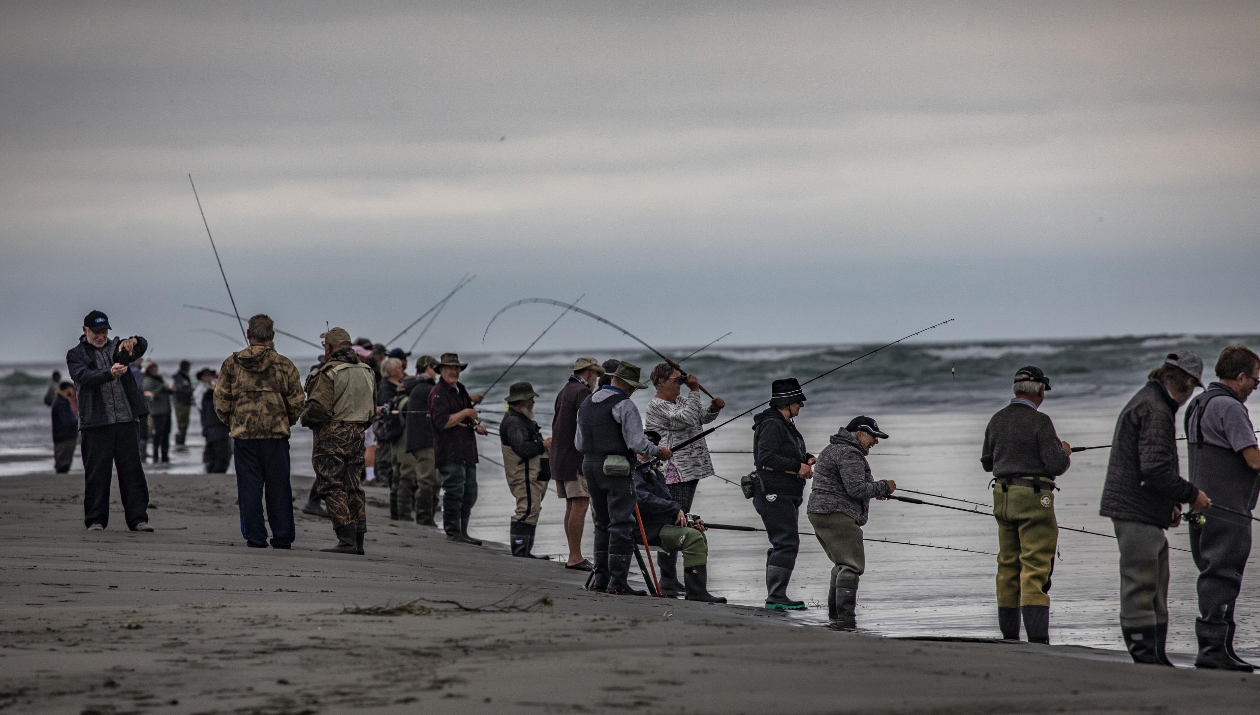 Salmon fishing contest a social get-together