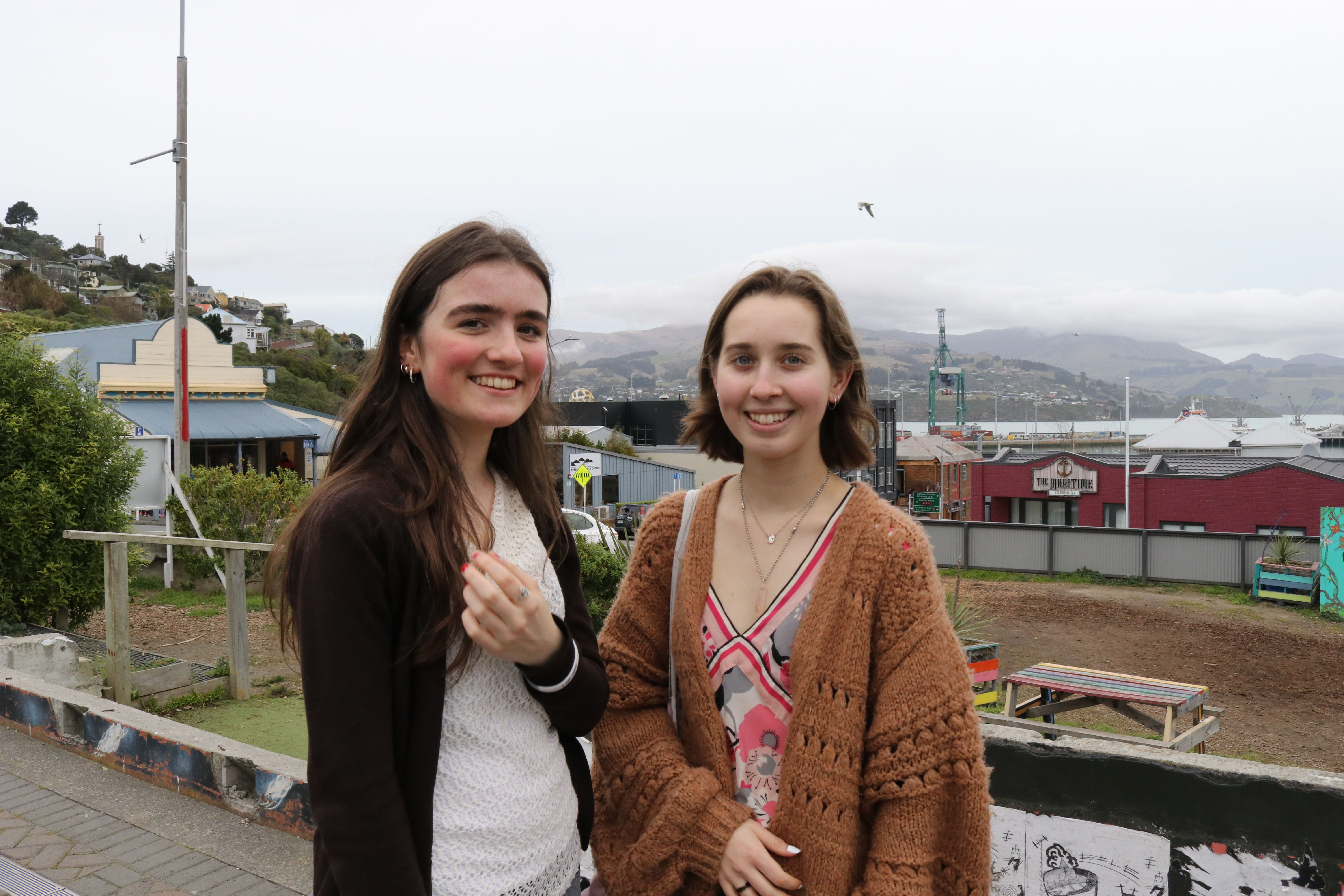 Charlotte McSweeney and Isobel Melhuish. Photo: Samantha Mythen