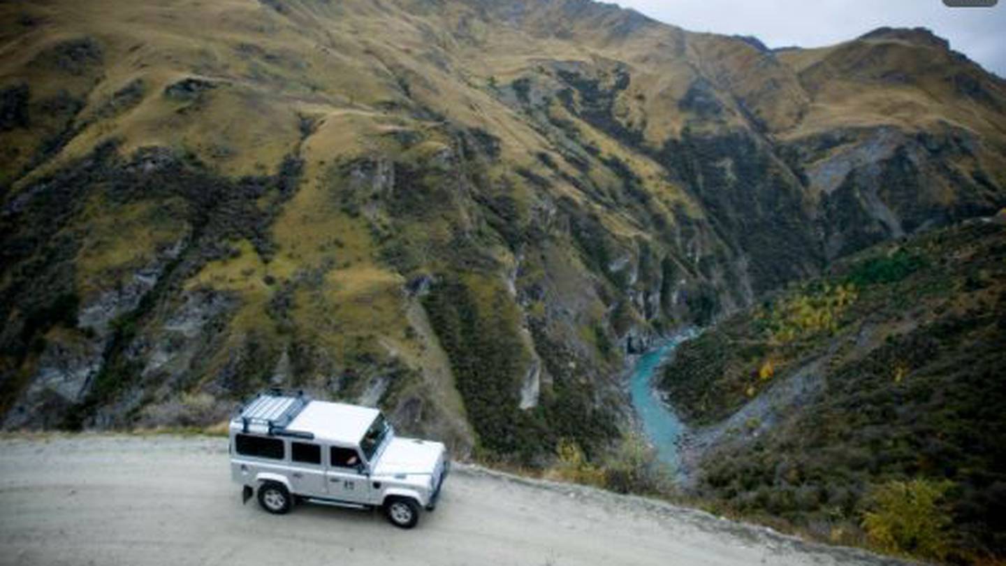 Skipper's Canyon Rd, near Queenstown, has been rated the most dangerous in New Zealand. Photo: Dean Purcell