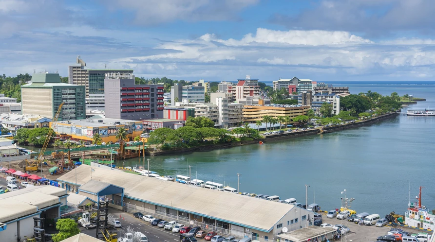 The four Kiwi yachtsman are being taken to Suva by the Fiji Navy. Photo: Getty