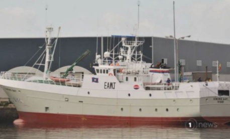 Those affected have been on the fishing vessel Viking Bay.