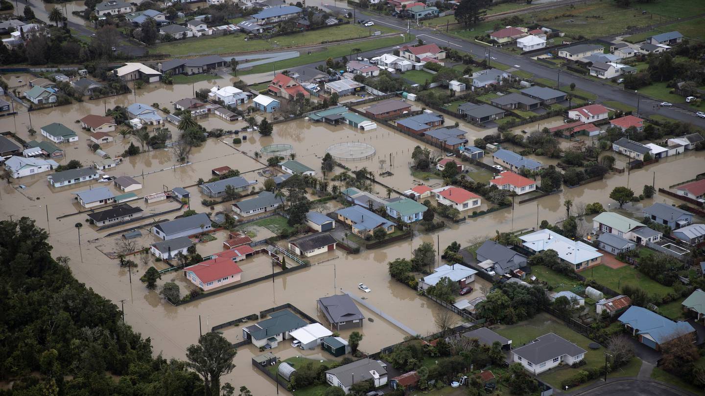 Westport was devastated by flooding after recent heavy rain. Photo: NZ Herald