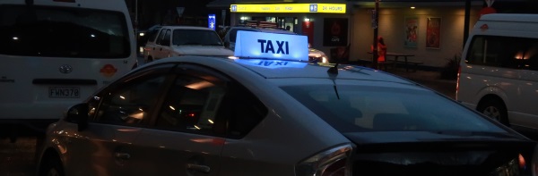 Queenstown Taxis' Grant Scannell says there are up to four independent drivers who use blue...