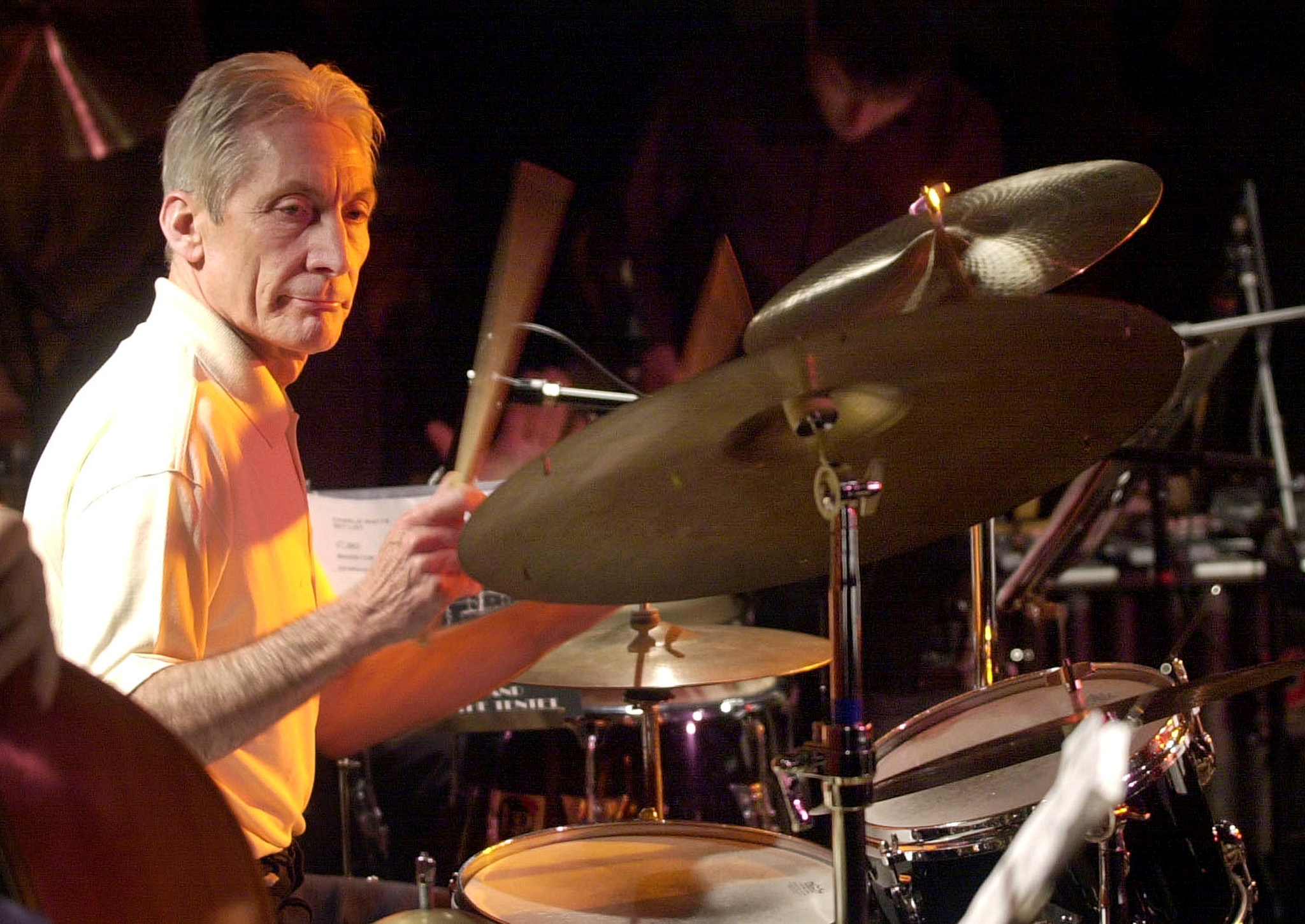 Charlie Watts played drums on all of the band's 30 albums and on every tour. Photo: Reuters.