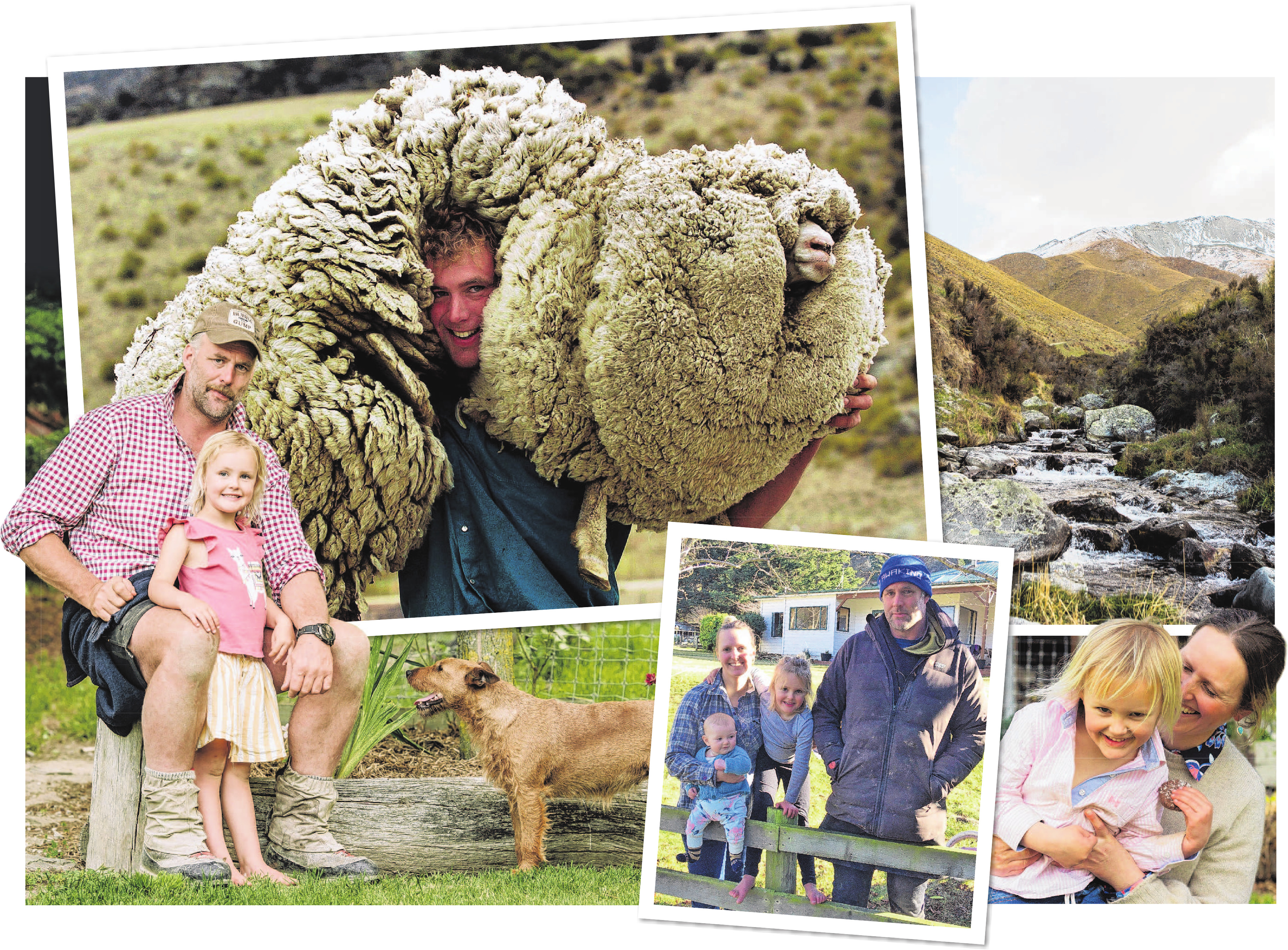 Dan Devine and Jaz Mathisen, pictured with their young daughters Ava and Ida, are focused on...