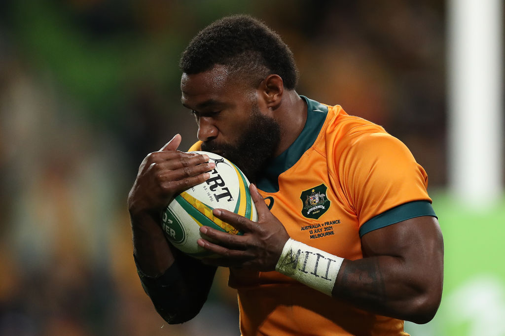 Marika Koroibete is one of three Wallabies ruled out of selection for this weekend's opening...