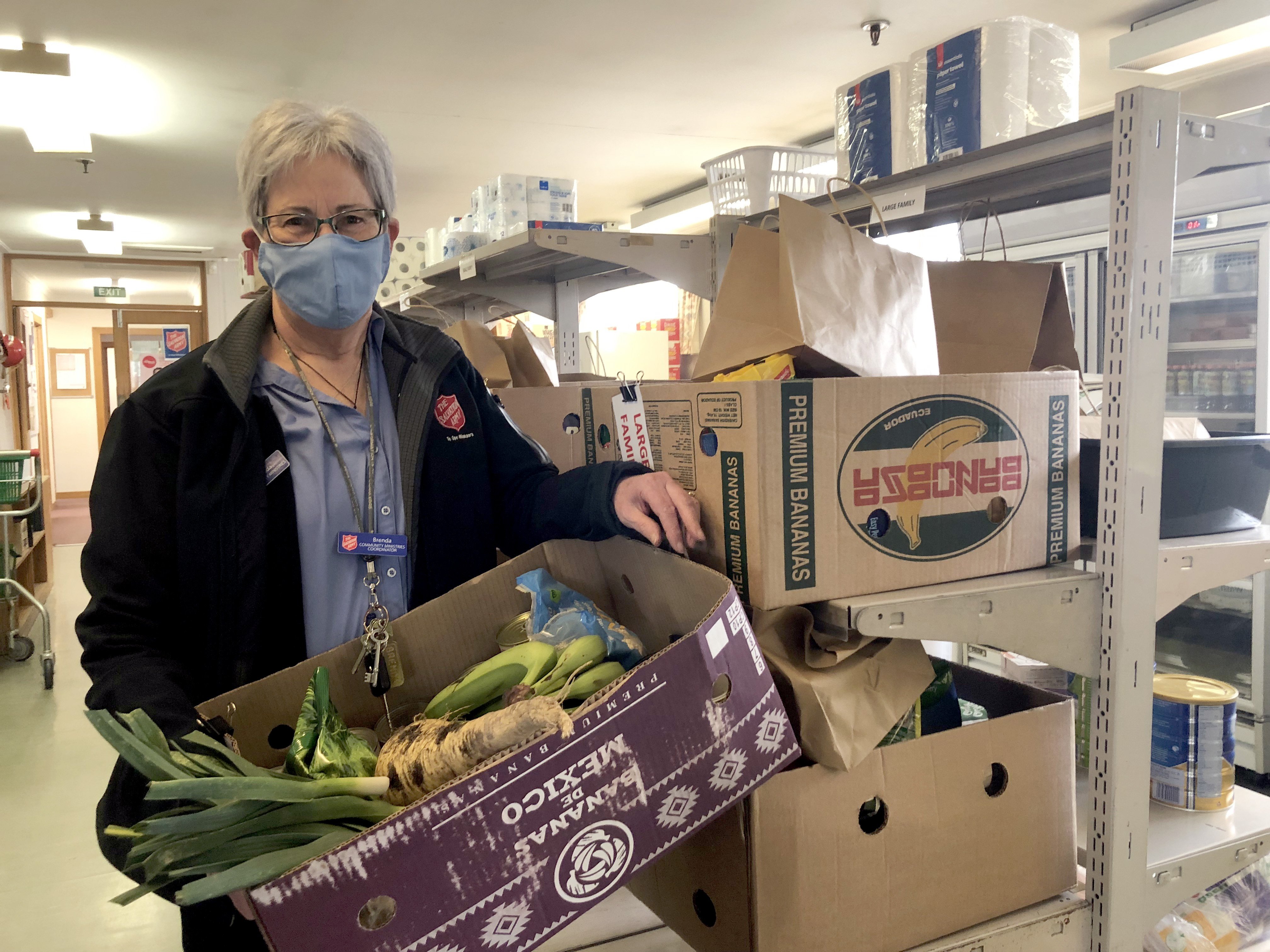 Salvation Army community ministries co-ordinator Brenda King is dealing with an increasing number...